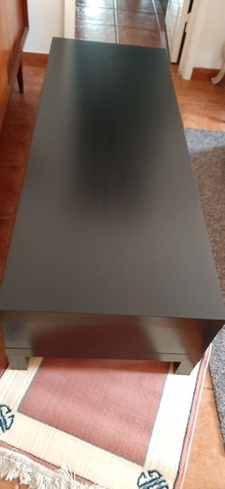 Móvel tv sala ikea preto