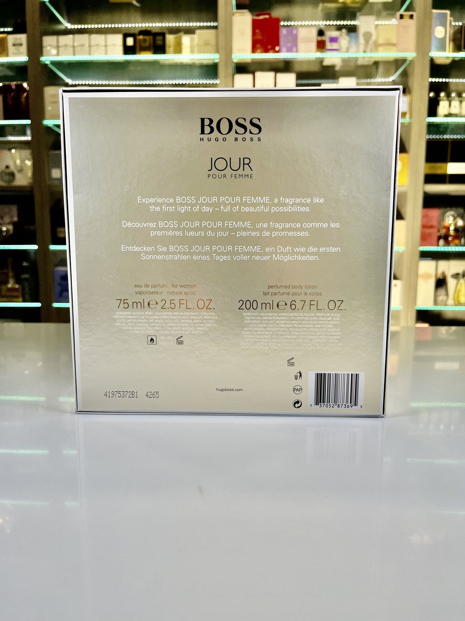 Zestaw  Hugo Boss Jour Pour Femme EDP UNIKAT Zestaw