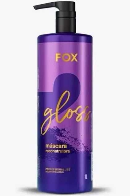 NOWY! FOX GLOSS 1L  Keratyna Кeratinowe Prostowanie