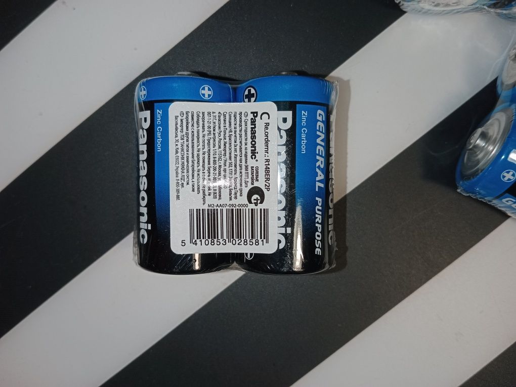 Сольові батарейки Panasonic