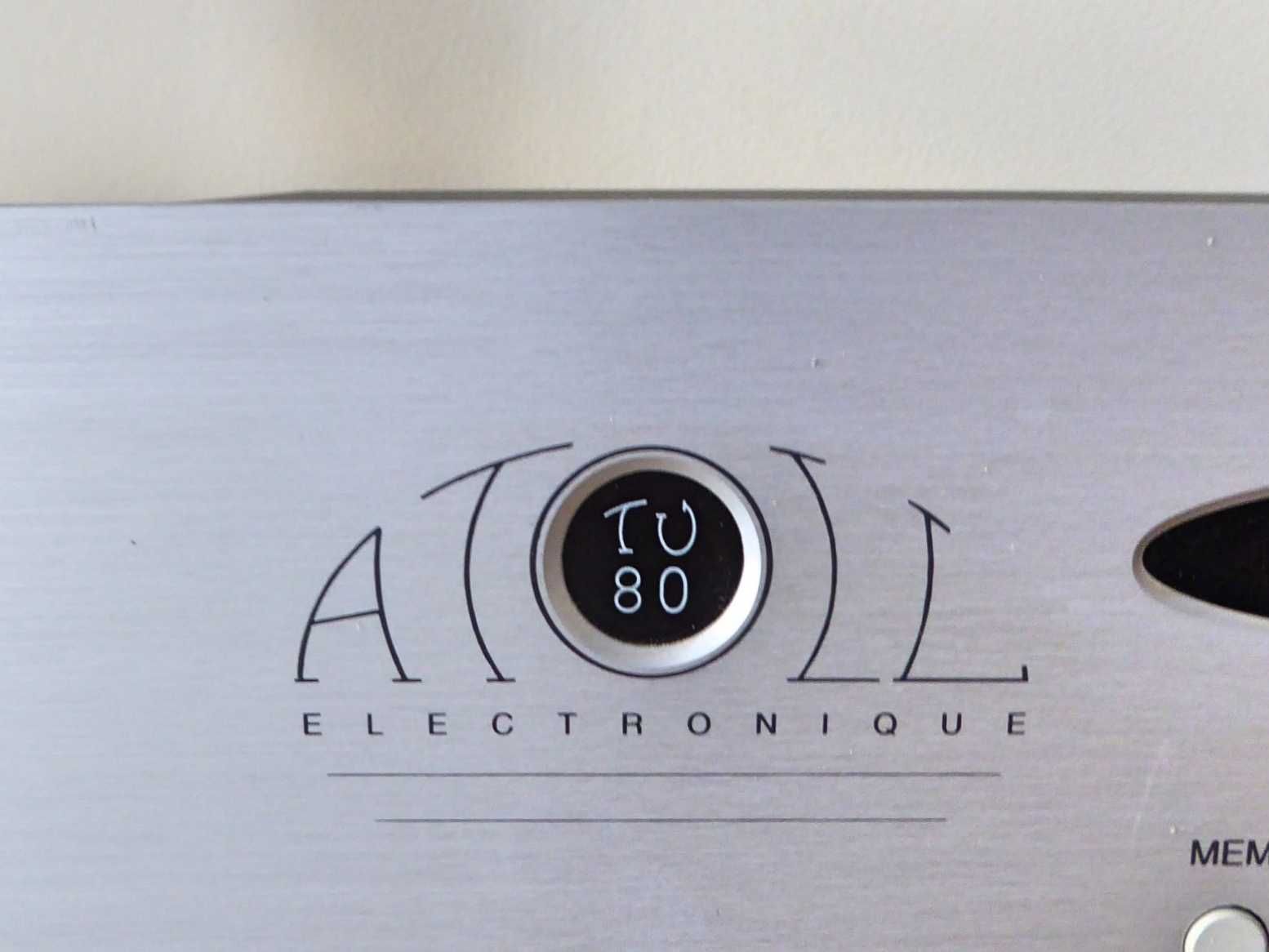ATOLL CD100 i TU80. Odtwarzacz plyt cd i tuner. Hi-end.