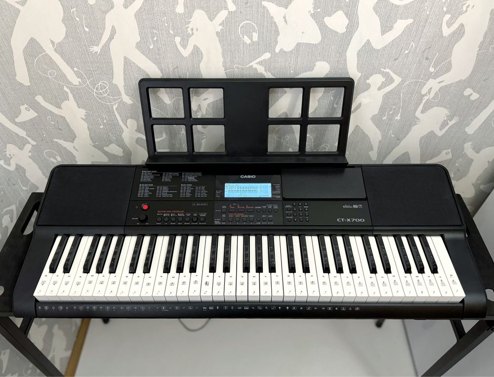 Професійний Синтезатор Casio CTX-700!!! Динамічна модель!!! Піаніно.