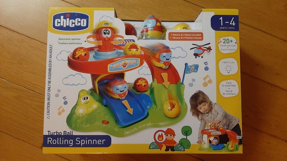 Chicco Tor straż pożarna turbo ball