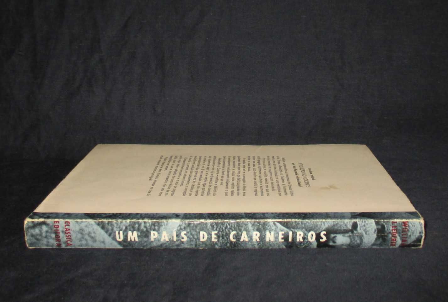 Livro Um País de Carneiros William J. Lederer