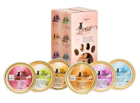 Bezzbożowa karma dla kotów - Catz Finefood N.403-413 MIX SMAKÓW 6x85g