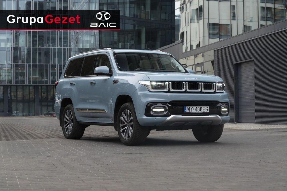 BAIC BJ60 2.0 256KM 4x4 8AT EXCLUSIVE *nowy model przedsprzedaż od X.2025*