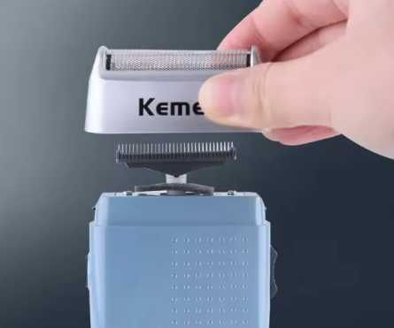 Аккумуляторная электро бритва триммер шейвер для  волос, бороды Kemei