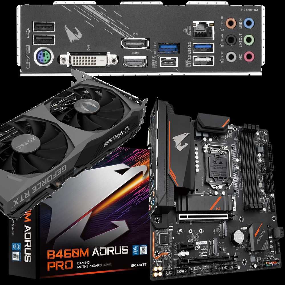 Computador i5-10400f, RTX 3060 Ti, 32Gb Ram e 1Tb NVME