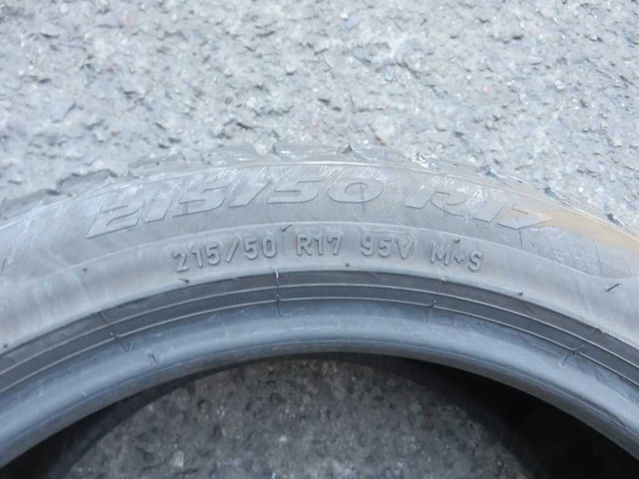 215/50 R17 95V Pirelli Sottozero3 зима 2штуки 2022рік