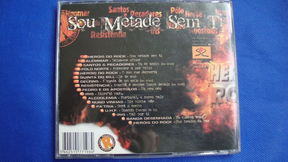 CD - Herois do Rock - Sou metade sem ti