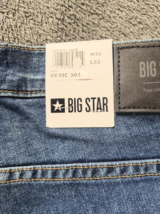 Spodnie jeansy  męskie big star W32/L32