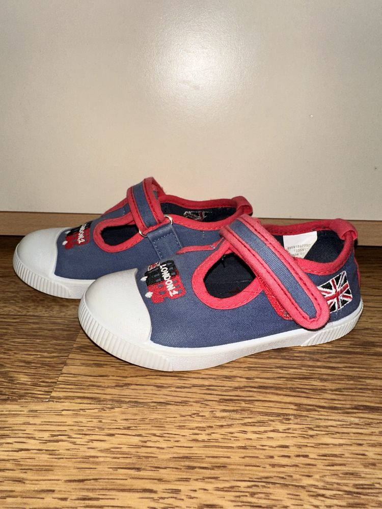 Мокасины тапочки для садика, дома George, 7 UK (16 см)