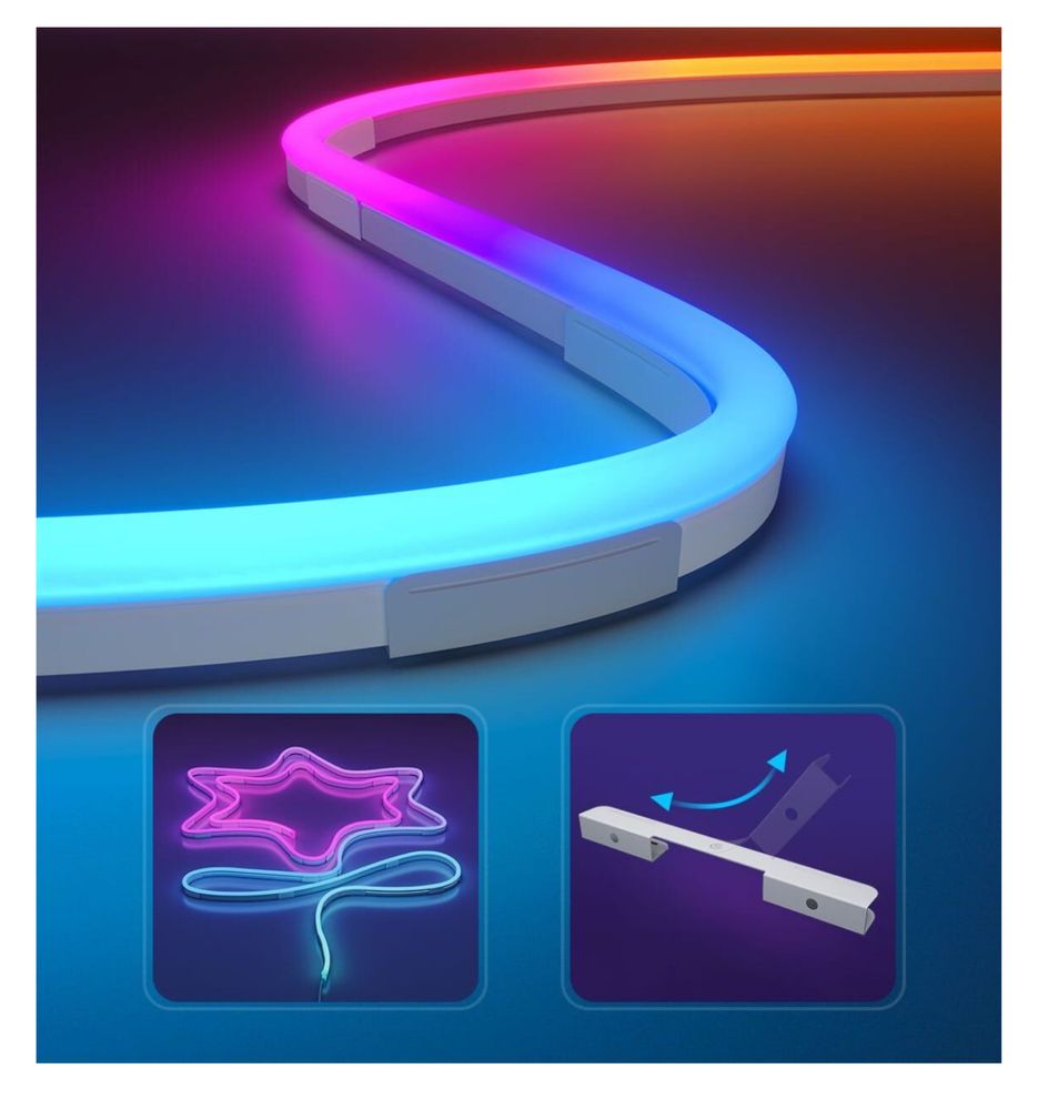 LED-стрічка 10(!)метрів Govee RGBIC NEON ROPE Wi-Fi + Bluetooth