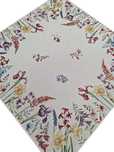 Obrus gobelinowy w kwiaty 100x100 cm F01 Spring Blossom