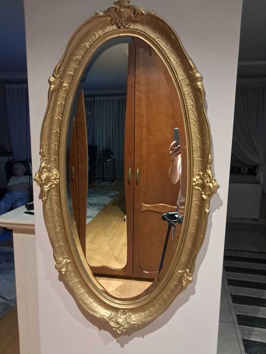 Lustro Kryształowe 107 x 65 cm