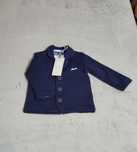 Elegancka, granatowa marynarka, chrzest, Cool Club, 68