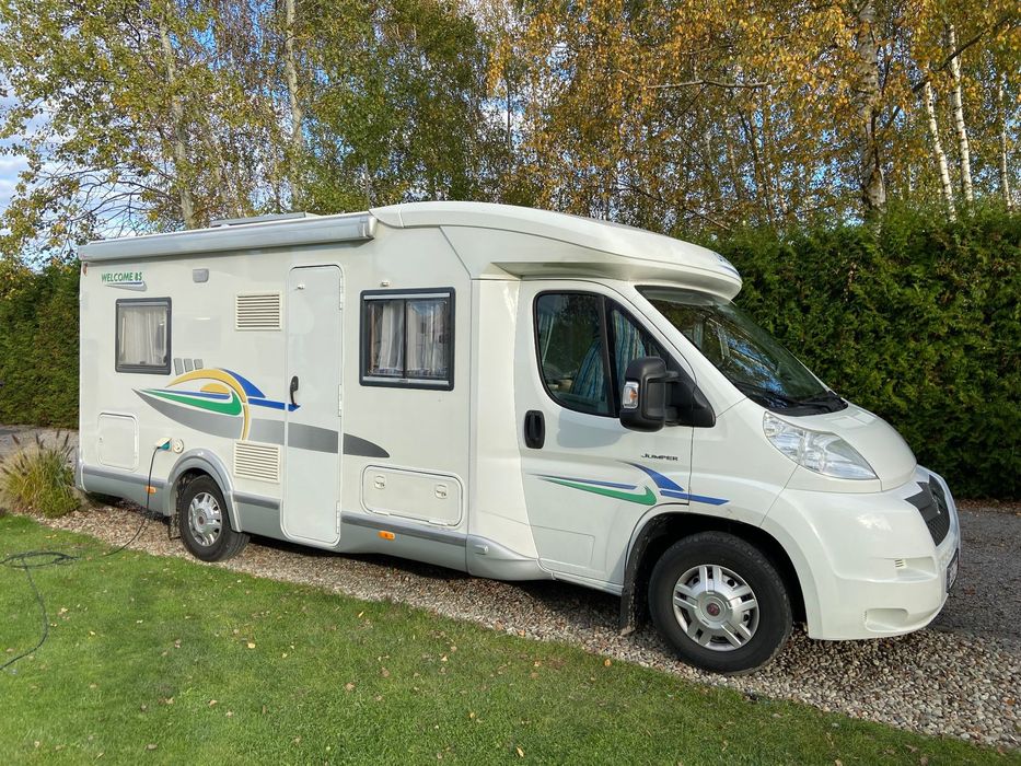Chausson Welcome półintegra  Chausson Welcome85 Jumper Ducato półintegra kamper