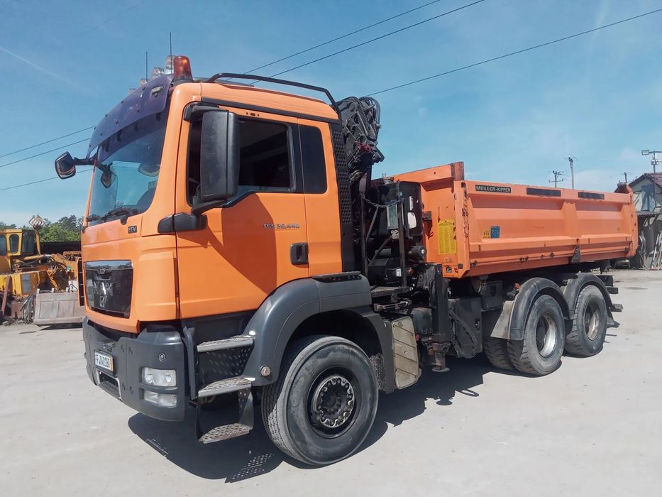 MAN Tgs 26-440 6x4 Bordmatik+ Hds Atlas 105.2 Pilot z Niemiec