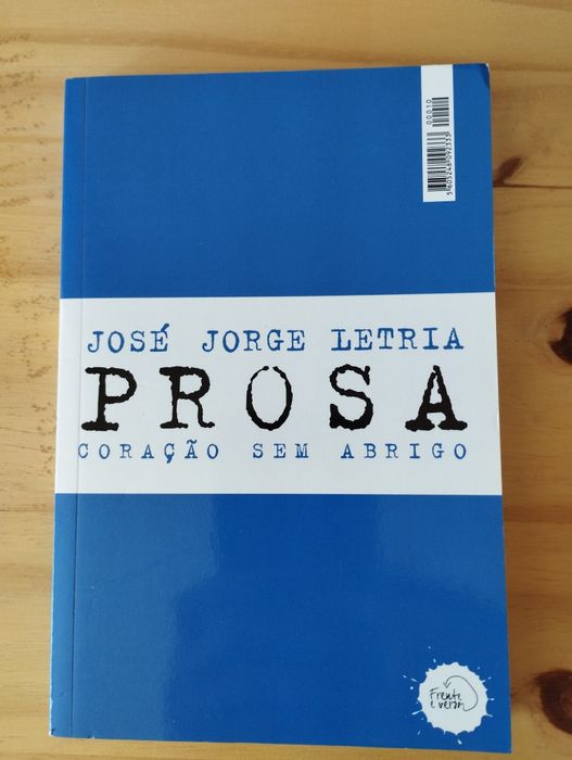 Coleção de 7 livros de prosa e poesia portuguesa, intitulada Frente e