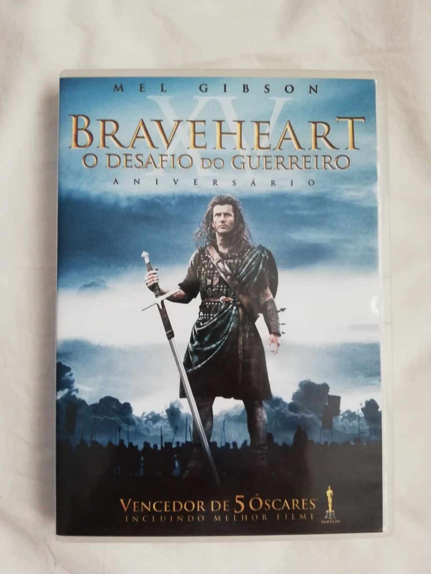 Dvd do filme "Braveheart" (portes grátis)