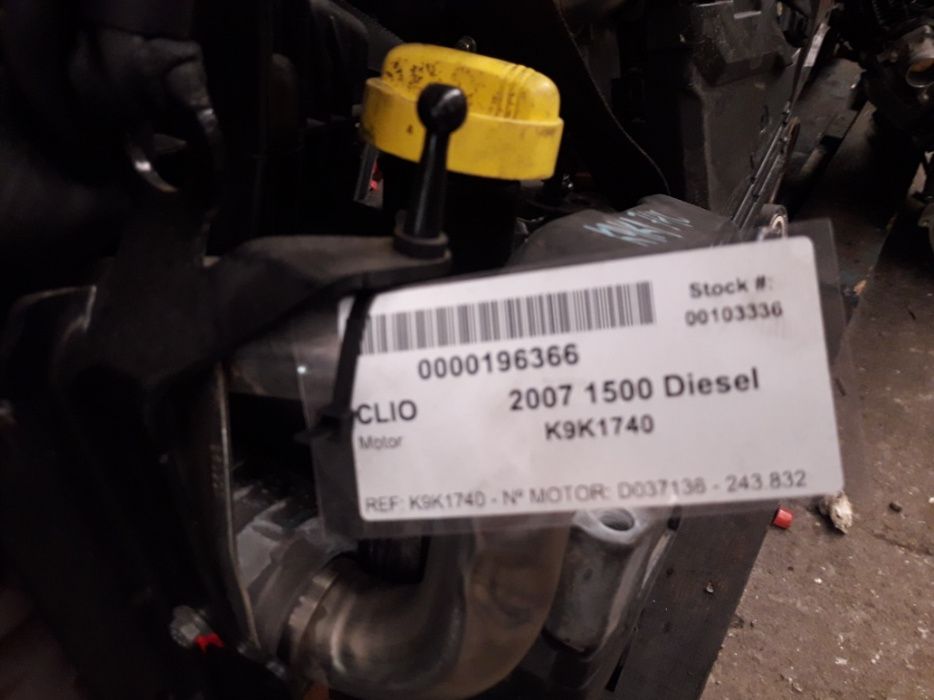 Motor renault k9k740