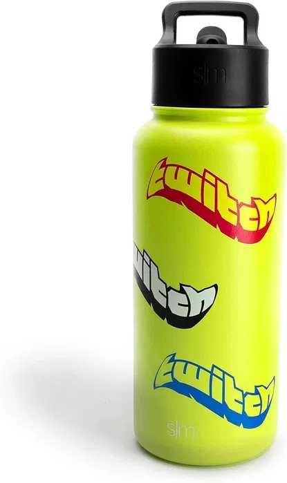 Nowa butelka / buteleczka / bidon / słomka / kubek / 0.9L !5333! NEW