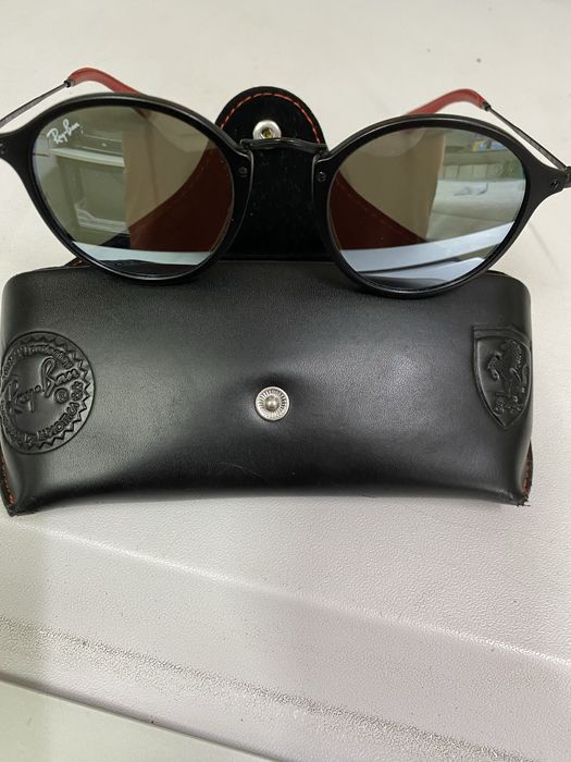 Oculos ray ban scuderia ferrari como novos