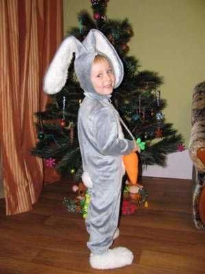 Костюм зайчика на прокат 98-104