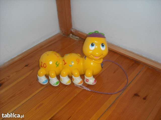 Gąsienica liczby, nauka liczenia LEAP FROG