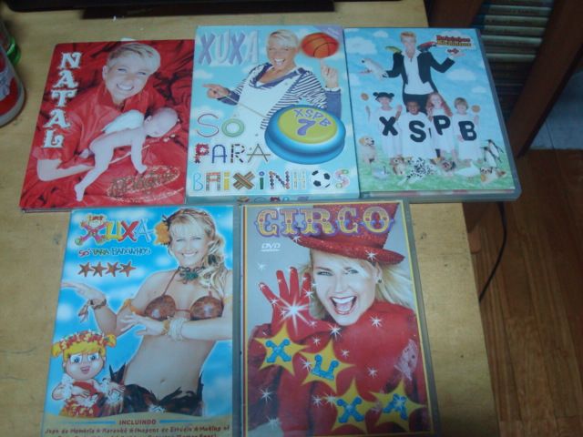 12 dvds originais xuxa só para baixinhos