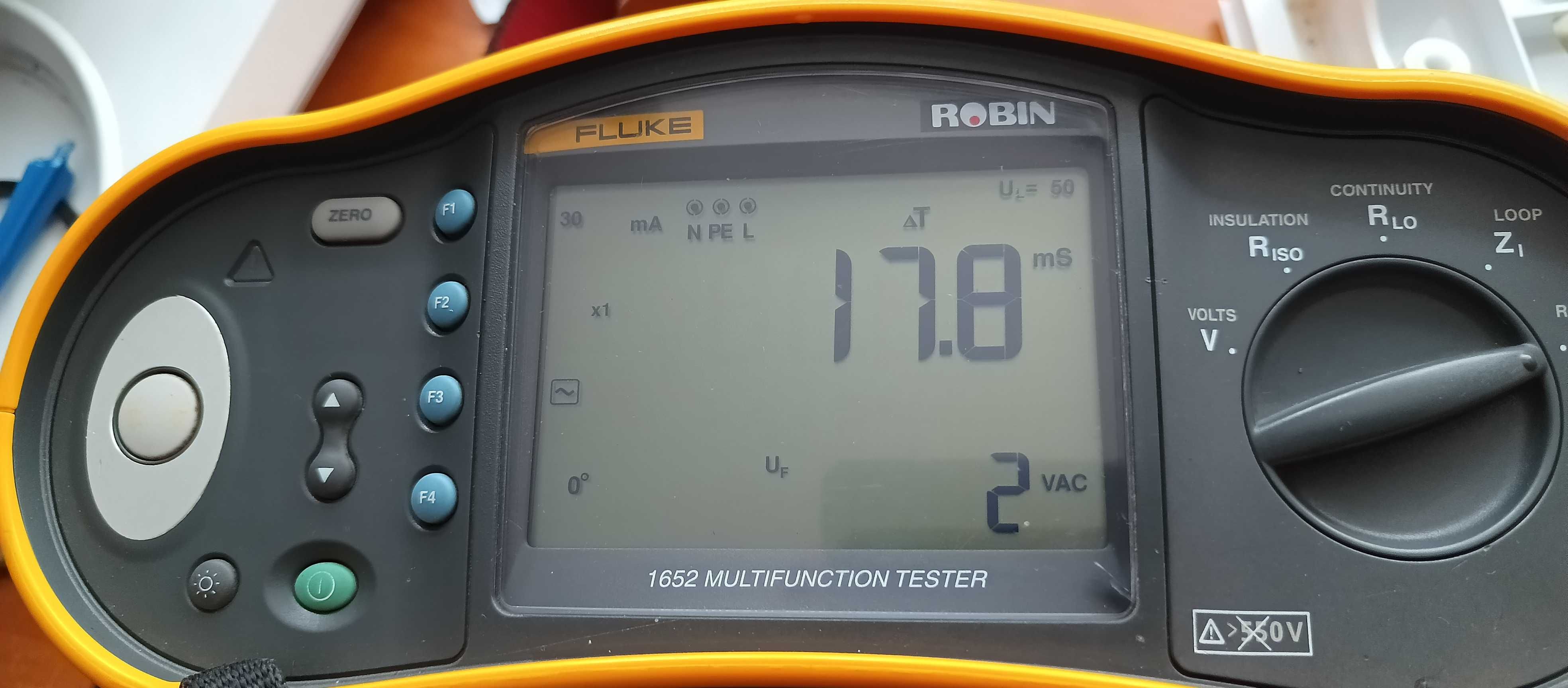 Fluke 1652 miernik instalacji