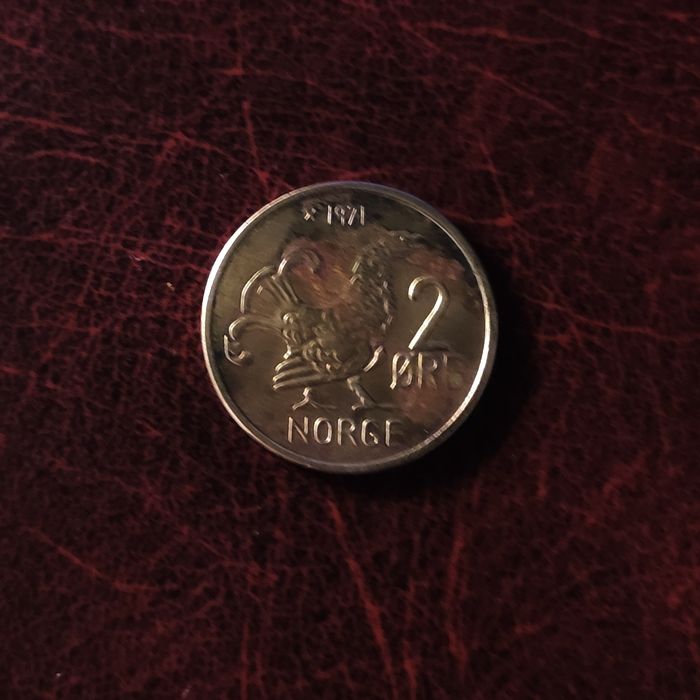 2 øre 1971 - Norwegia