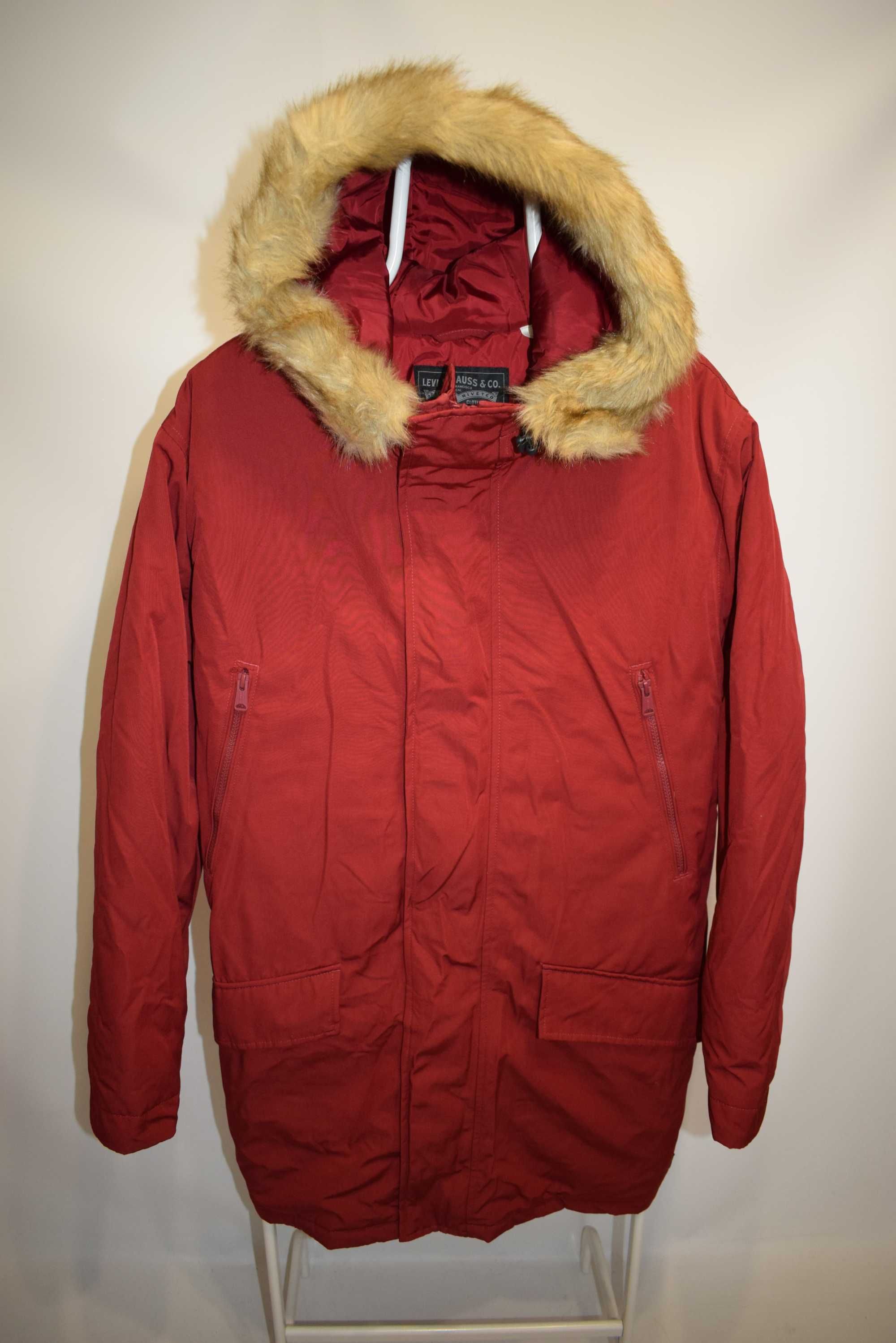 Levi's Woodside Long Utility Парка куртка пуховик