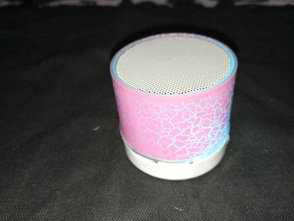 coluna LED bluetooth