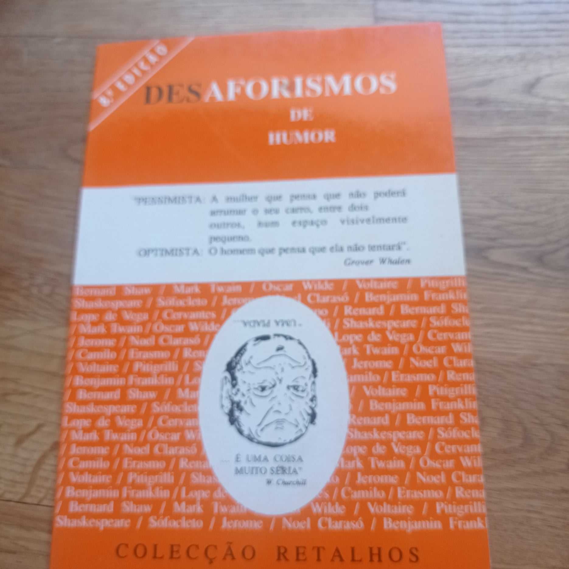 vendo livro desaforismos de humor