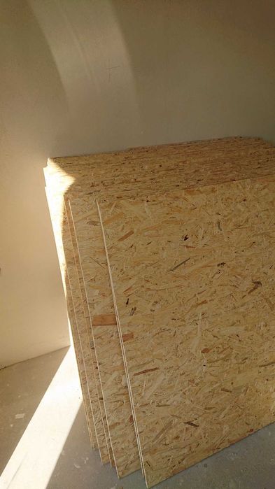 Płyty OSB  12 mm,  18 sztuk odsprzedam - Łódź Olechów