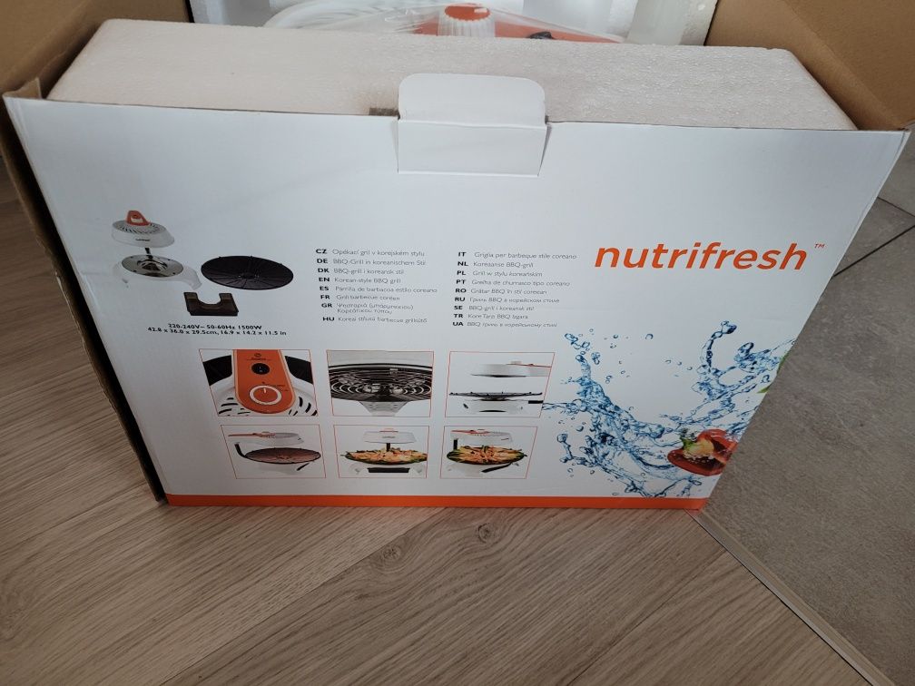 Nowy Grill elektryczny Nutrifresh