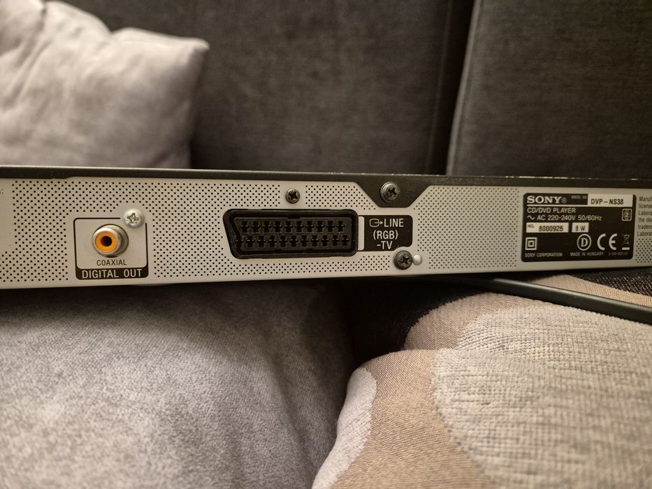 Leitor de DVD/CD Sony