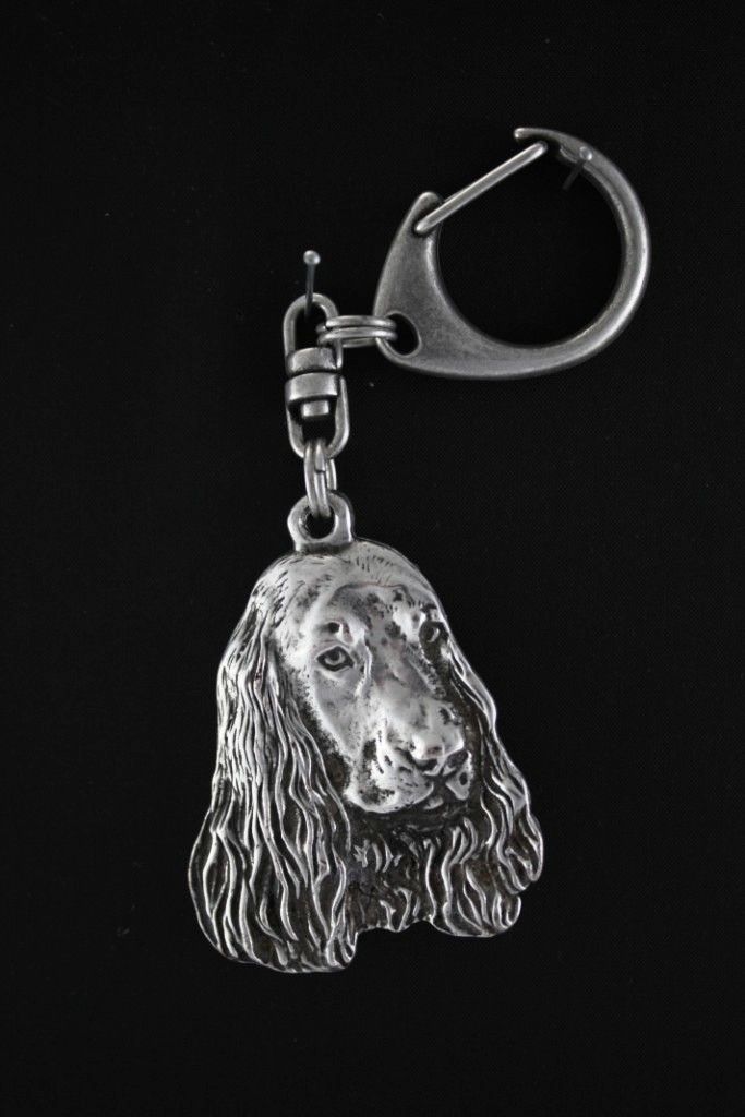 Cocker spaniel angielski I brelok posrebrzany Art-Dog