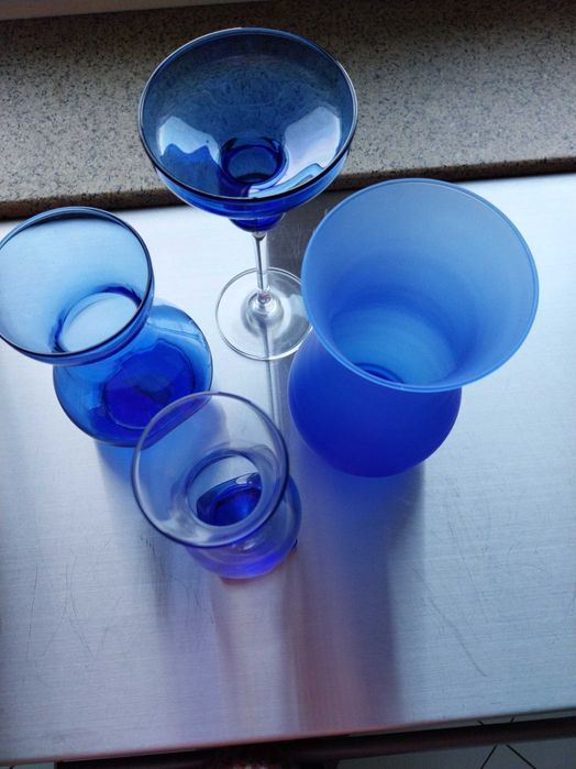 Decoração em azul