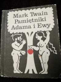 Mark Twain "Pamiętniki Adama i Ewy". Miniaturowe wydanie