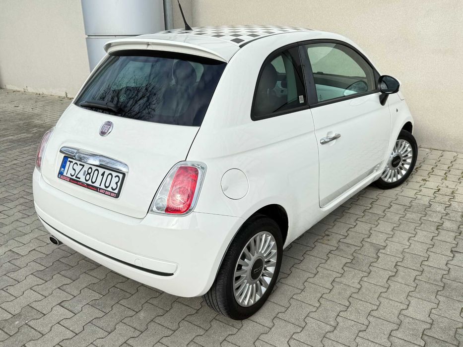 FIAT 500 1,4 16V 100KM Klima Skóry Brązowe Alu + koła zimowe Oryginał