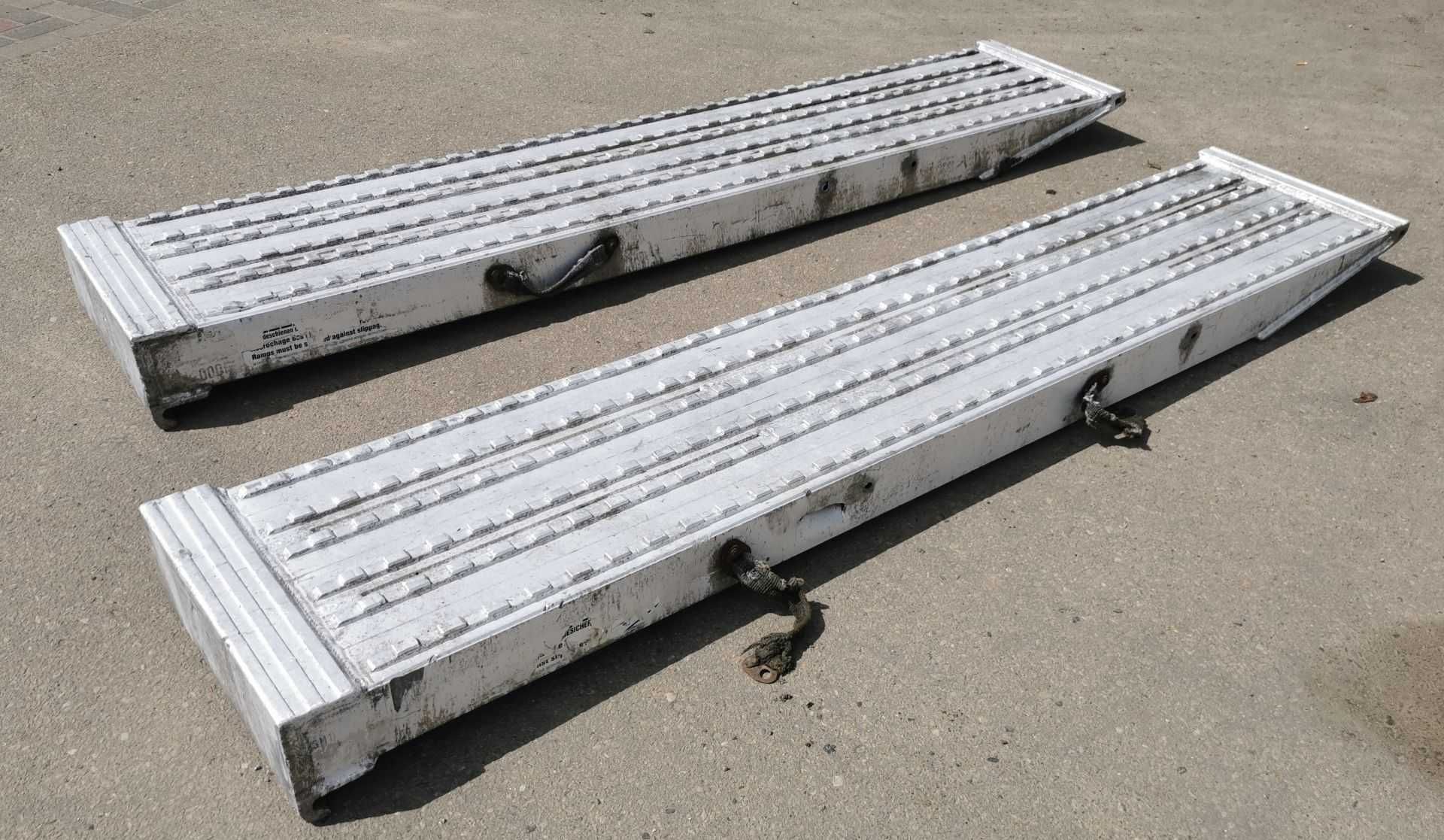 Najazdy aluminiowe 42 tony