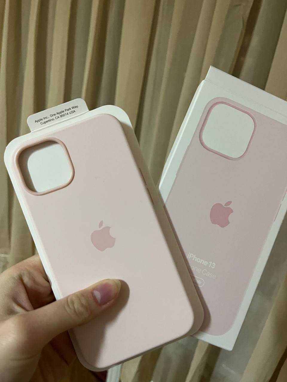 Чохол на iPhone 13 Silicon Case Original with Animation, Chalk Pink