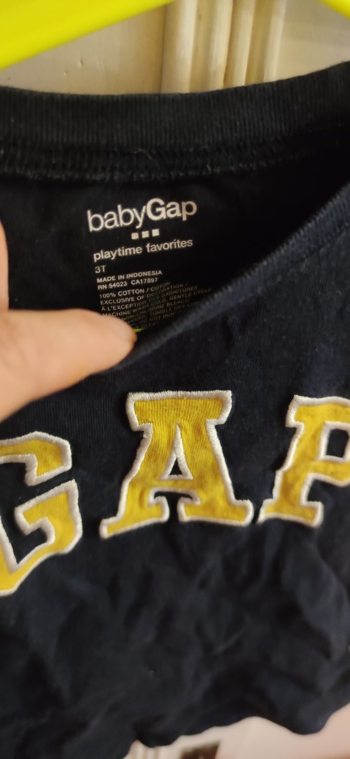 Bluzka z długim rękawem Gap Baby 104 3 latka