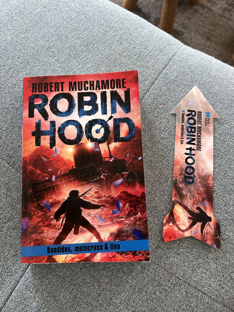 Livro colecao Robin Hood  - Bandidos, motocross & lixo