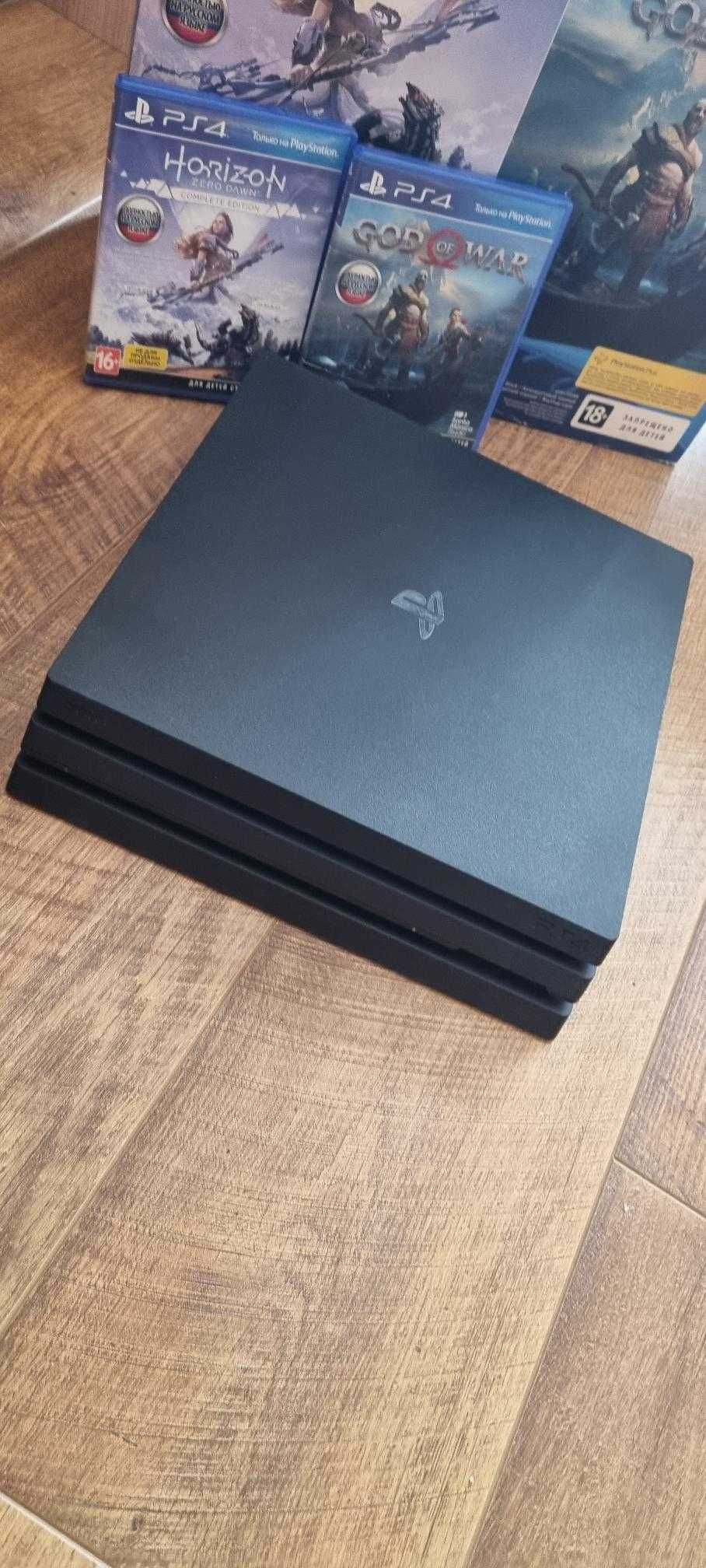 Sony PlayStation 4 Pro | Гарний стан + 2 ігри