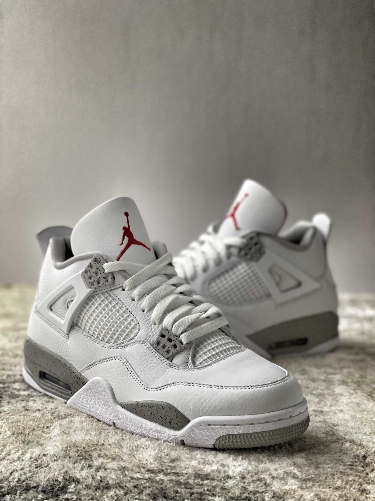 Jordan4Air4RetroWhite OreoUnisexTrampki R.44