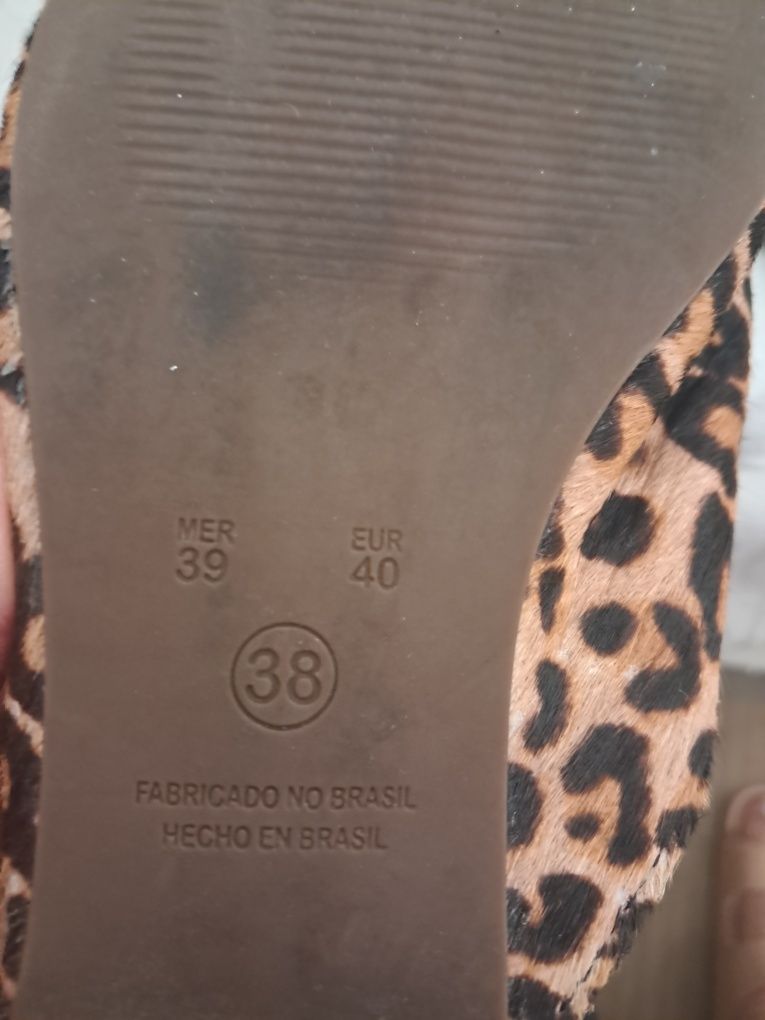 Mules rasas n.38