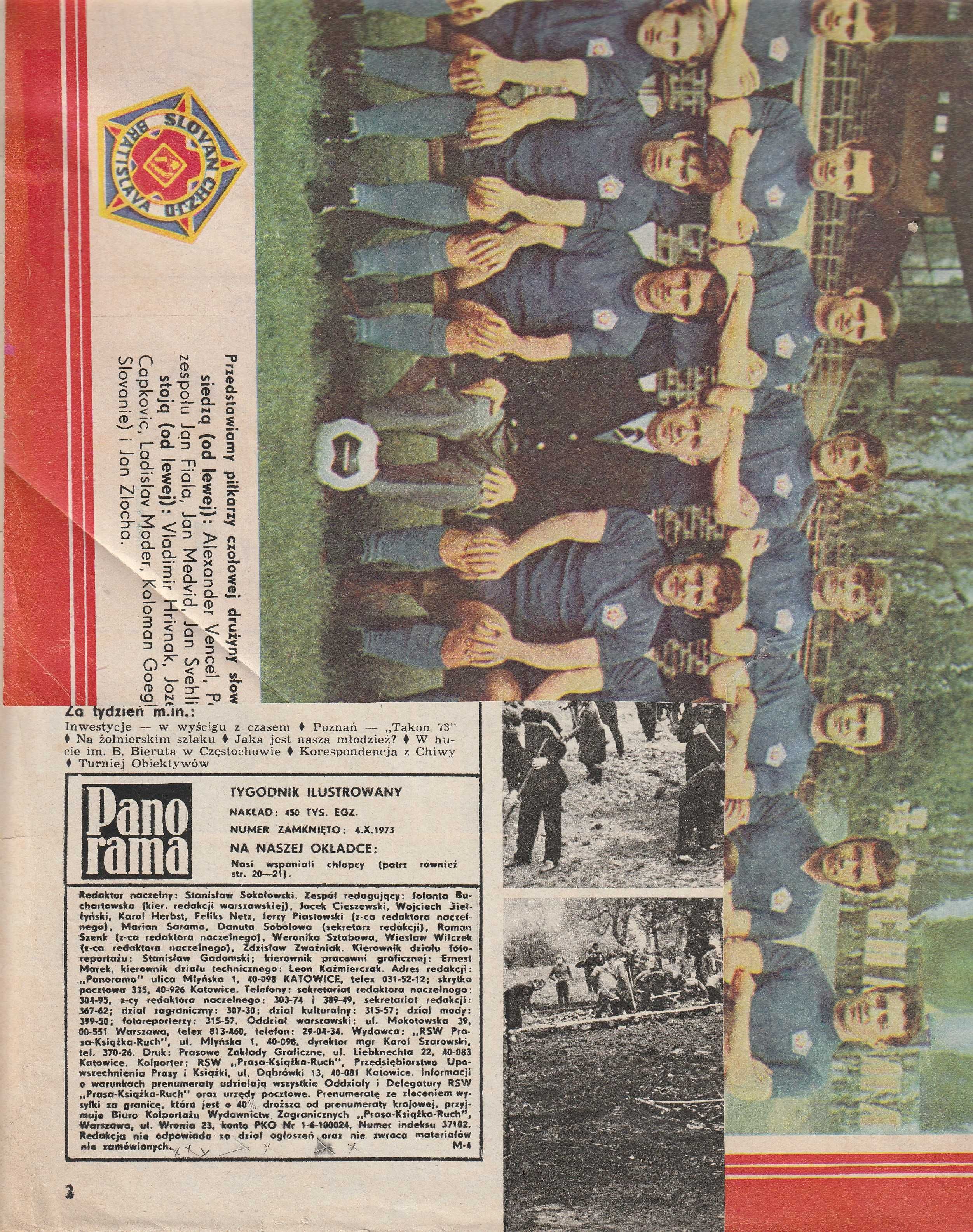 PANORAMA 14.10.1973/41 Extra prezent na urodziny